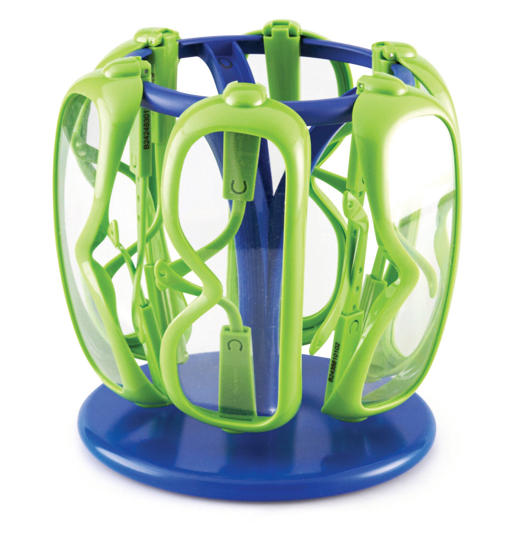 Learning Resources Primary Science Safety Glasses With Stand, Set of 6 1435428